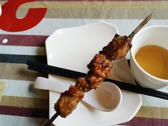 羊肉串-语言大学-清真食堂