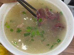 牛肉汤-草桥清真牛肉锅贴扁食店