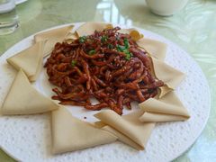 京酱肉丝-京尊烤鸭店JINGZUN(春秀路店)