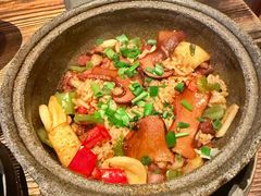 野生鲜牛肝菌烤饭-tazaTe大地茶场 喝酿造茶 吃云南菜(源野店)