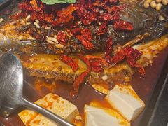 -探鱼·鲜青椒爽麻烤鱼(苏宁广场店)