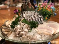 手工双宝滑拼盘-珍宝轩海鲜火锅(碧湖大厦店)