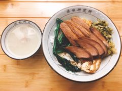 狮头牌鹅肉拼猪利饭-狮头牌卤味研究所·卤味饭(花城汇南区店)