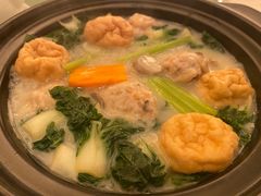 手剁肉丸鱼腐浸白菜苗-葡京日丽(澳门葡京酒店)
