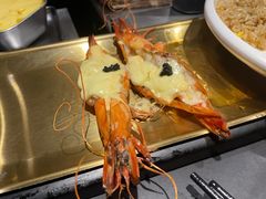 火炙芝士大虾-大神太神·铁板烧(瑞虹天地月亮湾店)