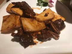 年糕炒牛仔骨-绿茶餐厅(广州天河城店)