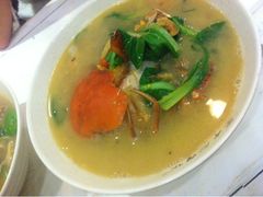 膏蟹汤面-十面欢腾·海鲜面·台式Bistro(长乐路店)