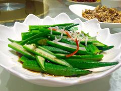 白灼秋葵-东兴楼饭庄(六里桥店)