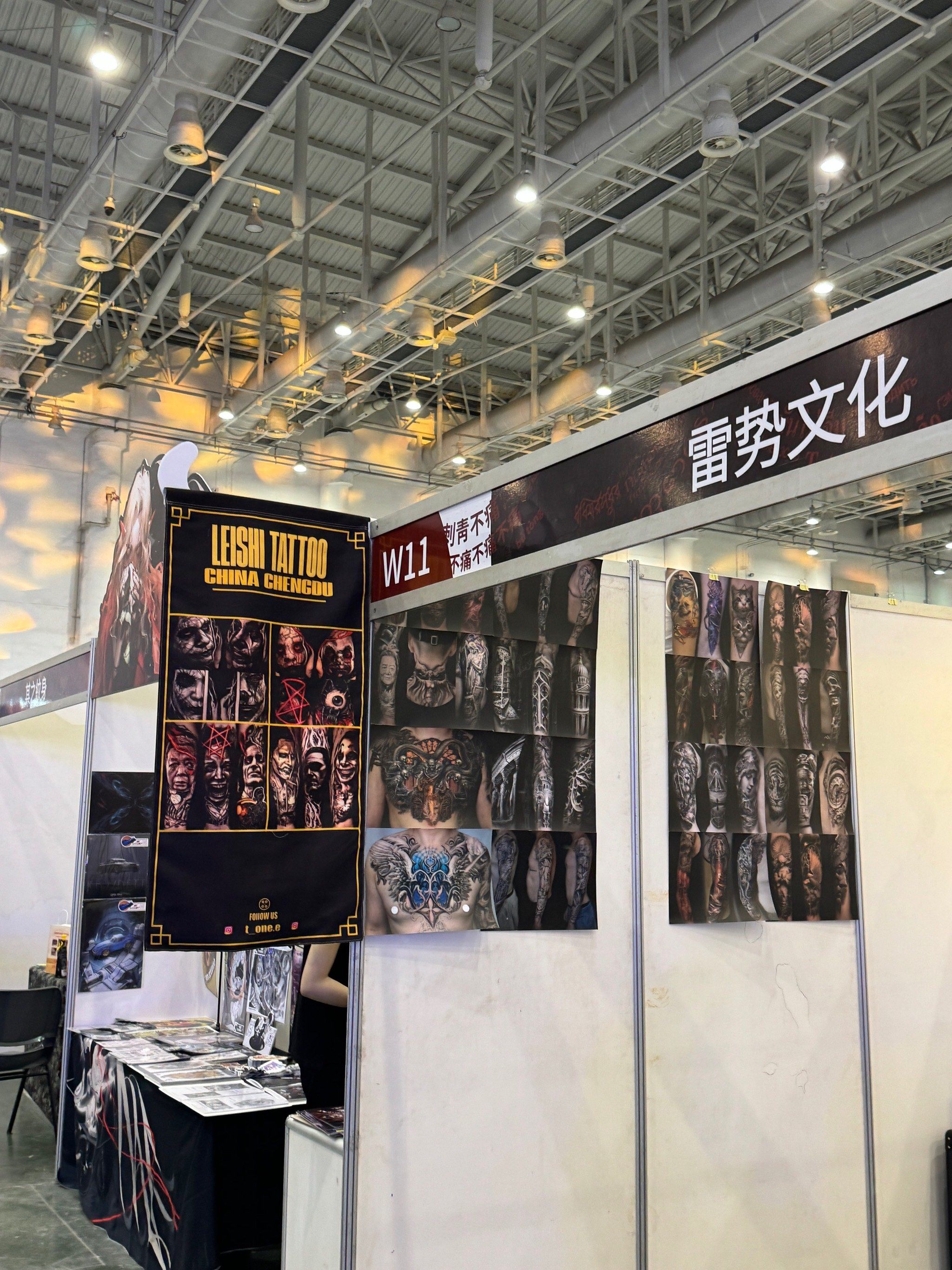 厦门的!国际纹身艺术节!太酷啦!