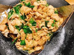 火焰豆腐包-朵朵开素食餐厅(后宰门街店)