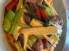茭白泡椒牛肉-日上三甘(三里屯店)