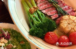 Sirloin Steak with Asparagus