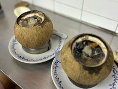 椰子炖竹丝鸡-达扬原味炖品(德政中路店)