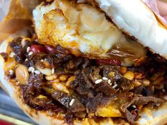 蛋菜夹馍-老马家马蓉蛋菜夹馍·腊牛肉夹馍(回民街店)