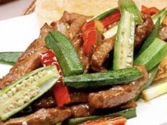 秋葵牛柳-合合大冷面(湖南店)