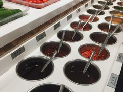 自助调料区-海底捞火锅(曼巴特广场店)