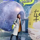 喜茶快闪店 打卡就送轻乳茶～