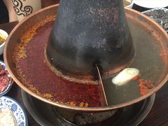 鸳鸯锅底-老铜锅涮羊肉(大连海滨住宅小区店)