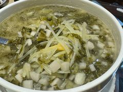 酸菜洋芋丝汤-志晖园圆子鸡·辣子鸡(阳光店)