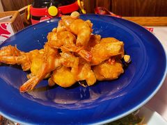 梨球果仁虾-小吊梨汤·北京菜·烤鸭(鸟巢店)