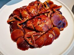 毛蟹炒年糕-屋里厢上海菜馆