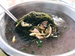 白贝海草汤-胜记大排档·台山本地海鲜·台山黄鳝饭
