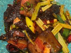 蕨粑炒腊肉-山石榴·贵州菜(丰盛里店)