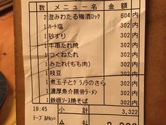 账单-鸟贵族(天王寺北口店)