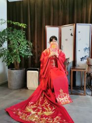 -藤薰定制中式嫁衣礼服旗袍店