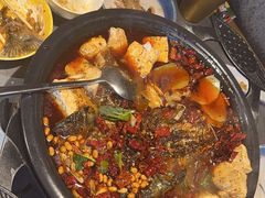 -探鱼·鲜青椒爽麻烤鱼(广州欣荣广场店)