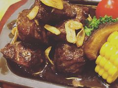 上等铁板牛小排-水之惠鲜鱼料理(王府大街店)