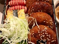 手作鸡腿肉饼定食-dodonpa.墩墩伐 便当食堂(博华广场店)