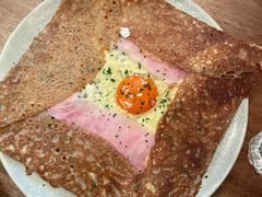 巴黎火腿鸡蛋芝士蘑菇可丽饼-RAC BAR(安福路店)