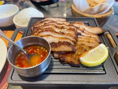 蒜香猪颈肉-simply thai天泰(世纪汇店)