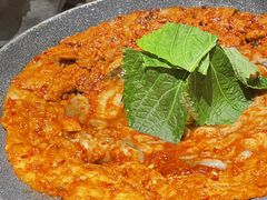 铁板章鱼五花肉-春熙台韩国料理·章鱼肥牛(西丽店)