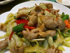 白瓜酸炒大肠-横岗朋仔餐厅