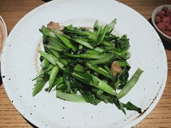 生炒广东菜心-潮粥荟·潮汕砂锅粥(朝阳大悦城店)