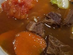 番茄牛肉手擀面-九毛九西北菜(大东海店)