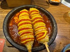 -明洞阿姨·韩式酱蟹烤肉·创意料理(三元桥店)