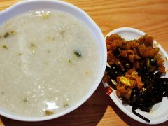 皮蛋瘦肉粥-甲乙饼·手工牛肉饼(天通苑华联店)