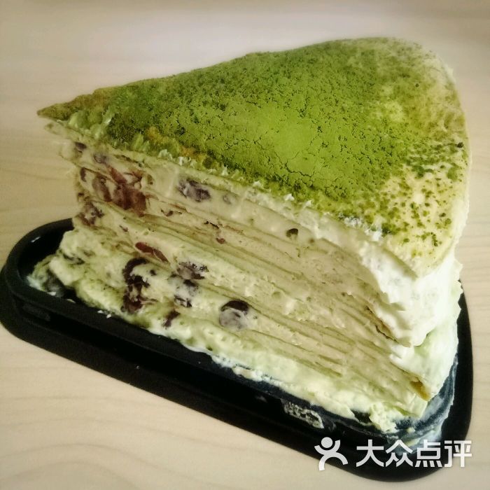 欢牛蛋糕屋(城西店)抹茶切块图片 - 第1张