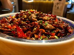 独家招牌牙签肉-老九巷川小馆(万松园店)