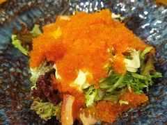 飞鱼籽沙拉-樱の花亭日本料理店