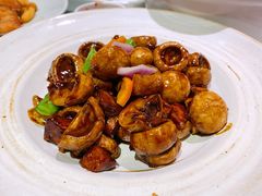 白菌炒鹅肝-旺顺阁海鲜广场(亚运村店)