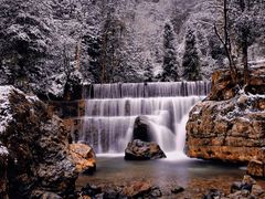 -西岭雪山大飞水景区