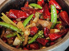 石锅花椒牛肉粒-上海小南国(不夜城店)