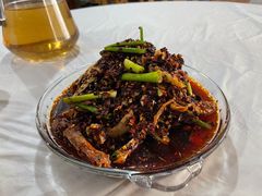 炝锅鸡-陈胖子鱼庄(黄辣丁新津店)