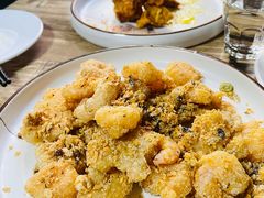 茉莉麦香虾球-老刘私厨猪脚饭