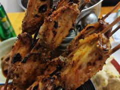 招牌秘烤鸡翅-炒豆合作社(东四总店)