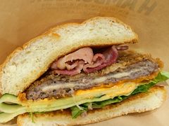 安格斯牛肉芝士堡-魏家凉皮(博水商务大厦店)